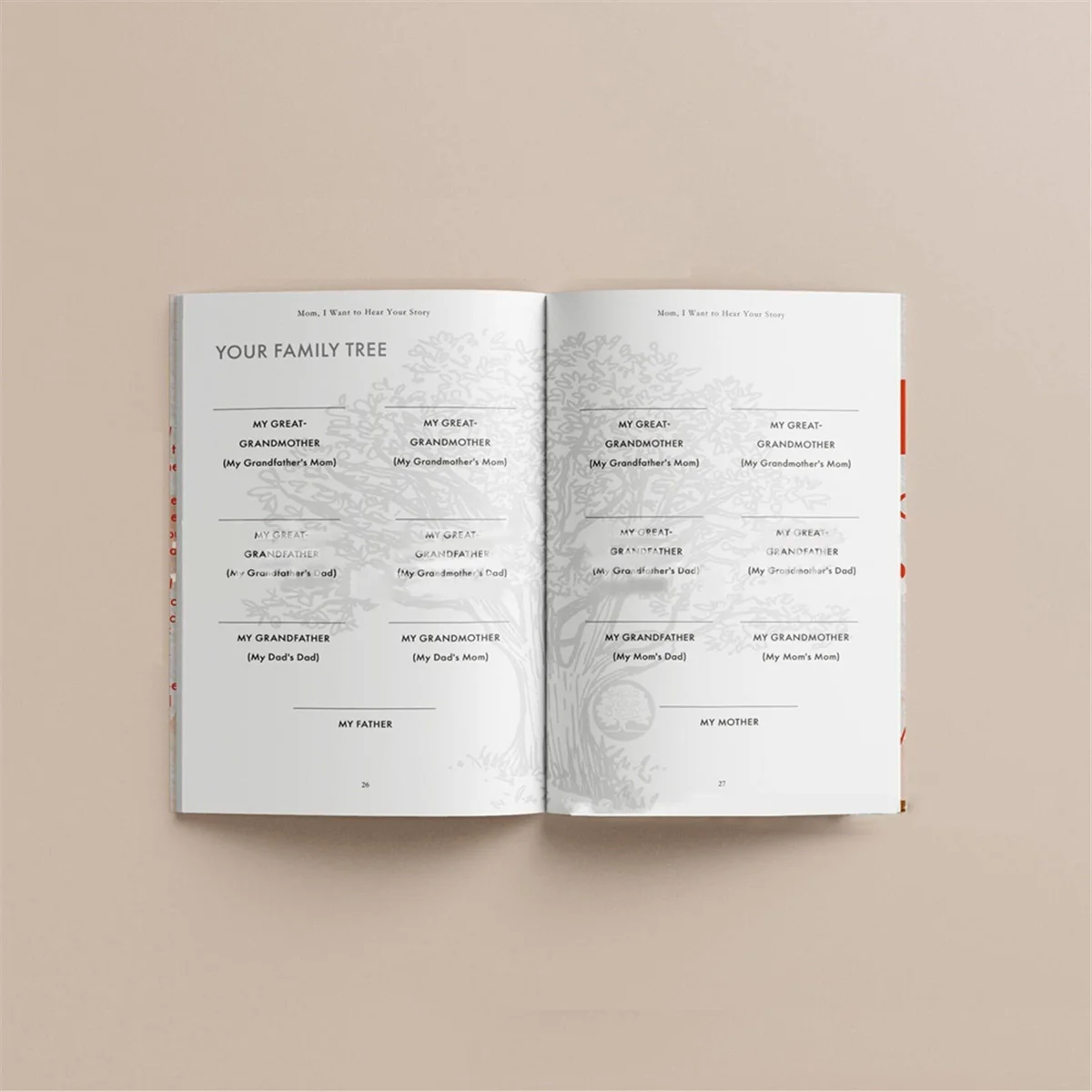 Mom's Story Book Journal