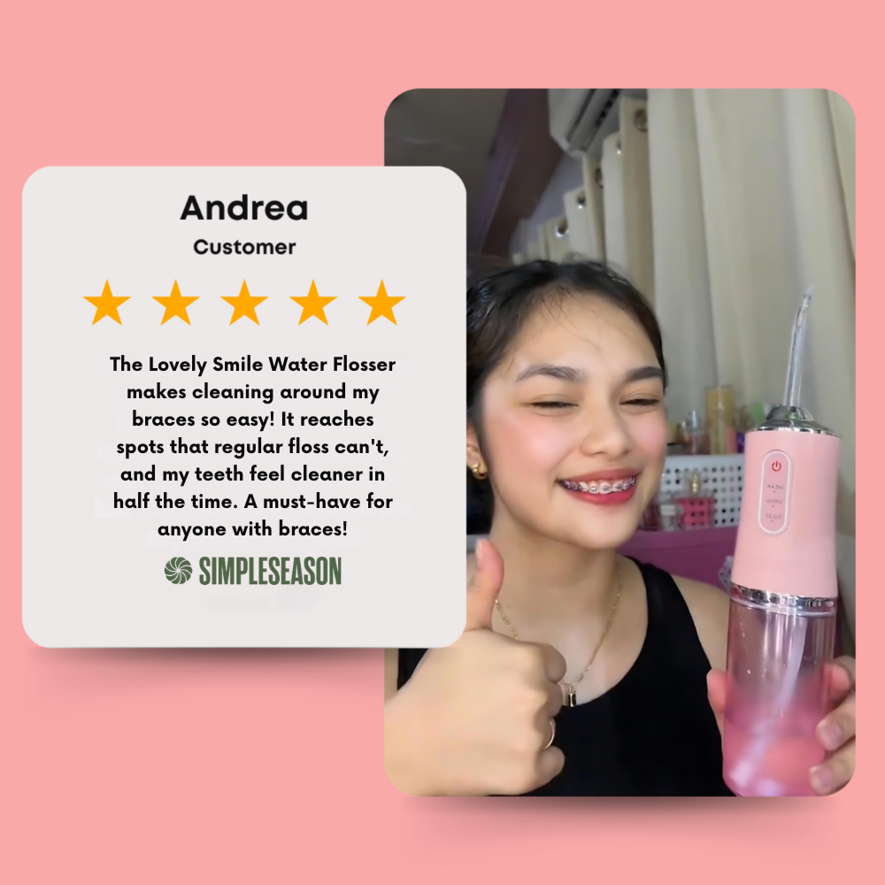 Lovely Smile Jet Flosser