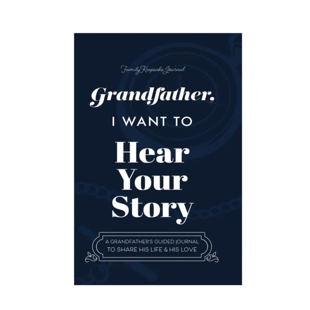 Mom, Dad and Grandparent Life Story Journal Book