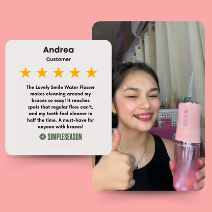 Lovely Smile Jet Flosser