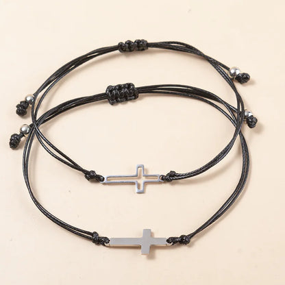 Family Bonding Cross Bracelets